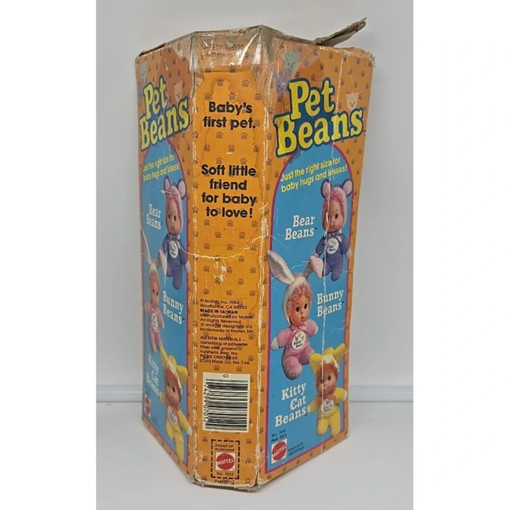 New Kitty Cat Beans, Mattel‎ 1983 RARE
